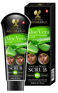 Edu Cosmetics Aloe Vera Face & body Scrub